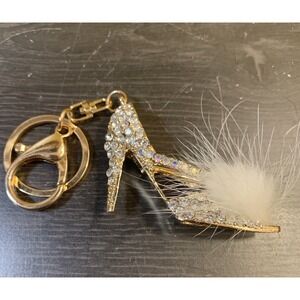 Bag Charm Keychain – Luxury, High Heel, Queen, Bling Bag Charm Keychain